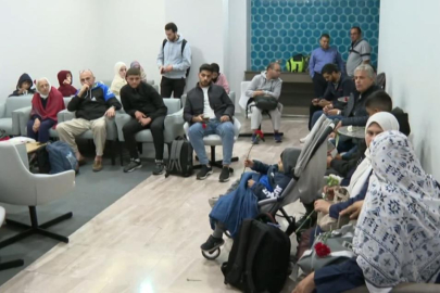 Gazze'den tahliye edilen 44 Türk vatandaşı İstanbul’a geldi