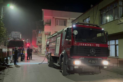 Bursa’da korkutan yangın