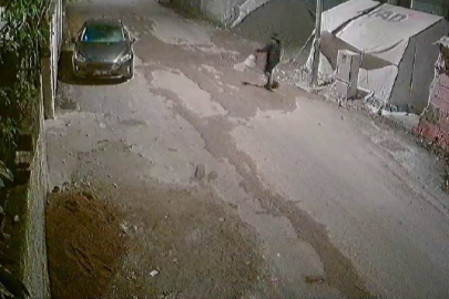 Çadırda kalan ailenin eşyalarını çalıp kaçtı