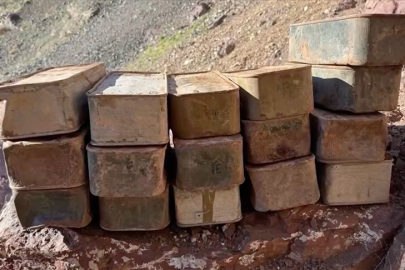 Irak'ın kuzeyinde 16 sandık içerisinde 800 doçka mühimmatı ele geçirildi