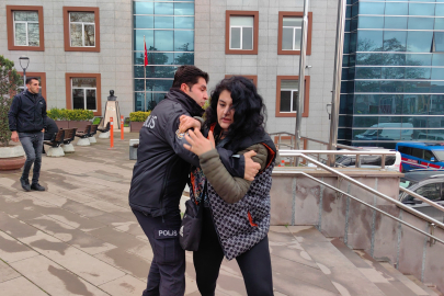 Bursa'da tutuklanan hırsız gazetecilere saldırdı   