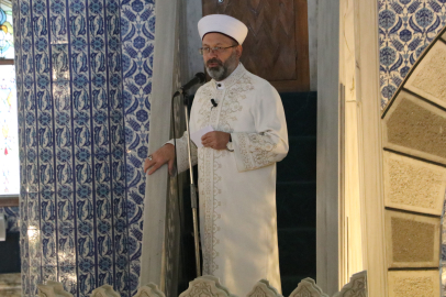 Diyanet İşleri Başkanı Erbaş: “Ümmet olma bilincimizi her daim diri tutmamız lazım”   