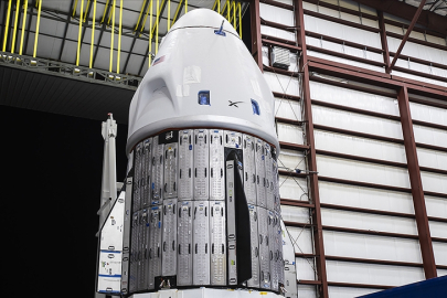 İlk Türk astronotu taşıyacak kapsül Florida'ya ulaştı