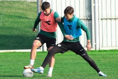 Bursaspor, Karacabey maçı hazırlıklarını sürdürdü 