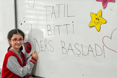 Yarıyıl tatili sonrası ilk ders zili çaldı