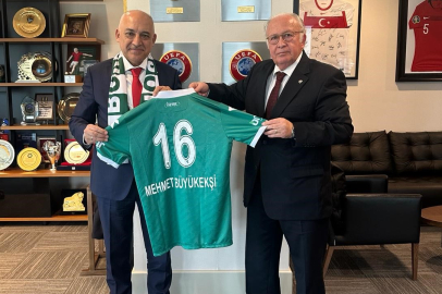 Bursaspor Kulübü’nden TFF’ye ziyaret   