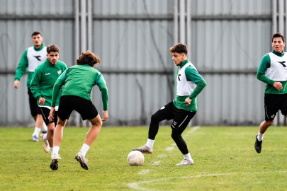 Bursaspor, Ankara Demirspor maçı hazırlıklarını sürdürdü 