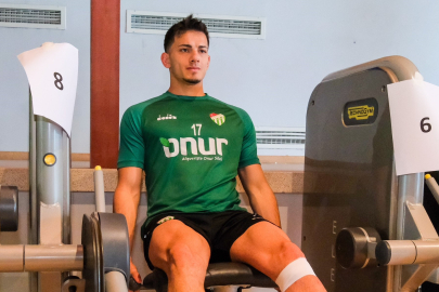 Bursaspor salonda çalıştı   