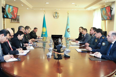 Kazakistan ve Türkiye, Hazar Denizi'nde güvenliğin sağlanması konusunda işbirliğini görüştü