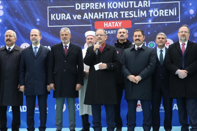 Bakan Özhaseki: Hatayda bugün 3 bin 600 civarında konutumuzu dağıtacağız