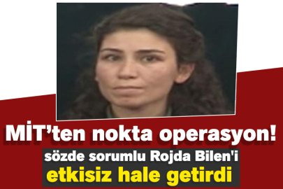 MİT, terör örgütü PKK/KCK'nın sözde sorumlularından Rojda Bilen'i, Süleymaniye'de etkisiz hale getirdi