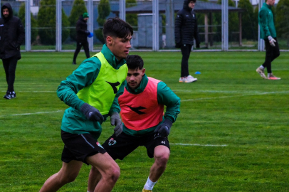 Bursaspor taktik idman yaptı   