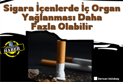 Sigara İçenlerde İç Organ Yağlanması Daha Fazla Olabilir