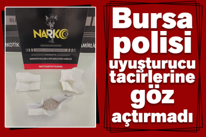 Bursa polisi uyuşturucu tacirlerine göz açtırmadı