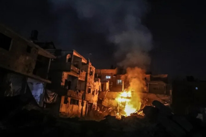 İsrail'in Refah'a düzenlediği hava saldırılarında ölen ve yaralananlar oldu