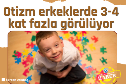 Otizm erkeklerde 3-4 kat fazla görülüyor 