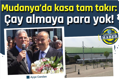 Mudanya’da kasa tam takır:   Çay almaya para yok!