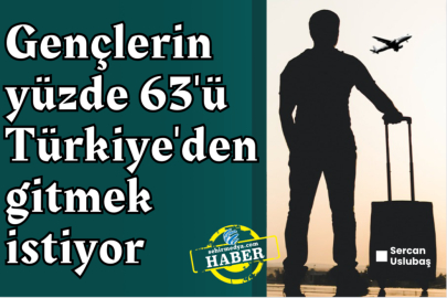 Gençlerin yüzde 63'ü Türkiye'den gitmek istiyor