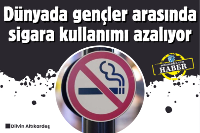 Dünyada gençler arasında sigara kullanımı azalıyor