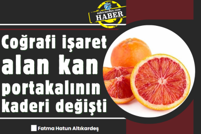 Coğrafi işaret alan kanlı portakalının kaderi değişti