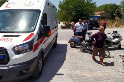 Buharkent'te trafik kazası: 1 yaralı   