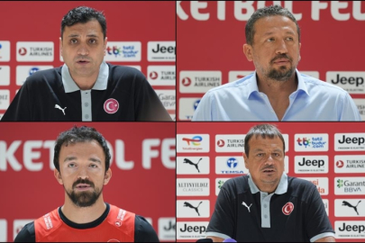 A Milli Erkek Basketbol Takımı, basın mensuplarıyla bir araya geldi