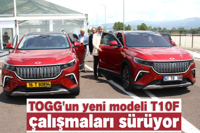 TOGG'un yeni modeli T10F çalışmaları sürüyor