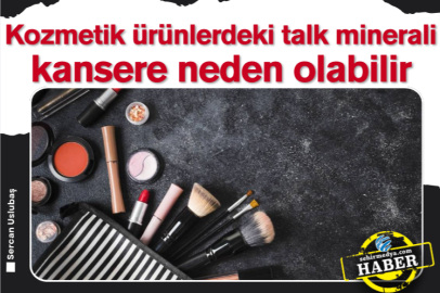 Kozmetik ürünlerdeki talk minerali kansere neden olabilir