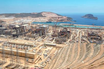 Akkuyu NGS'nin birinci ünitesinde muhafaza öngerme sisteminin montajı tamamlandı