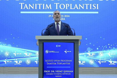 Bakan Işıkhan: İşgücü Uyum Programı ile vatandaşların üretken yaşama geçmelerini kolaylaştırmayı hedefliyoruz