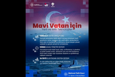Milli Teknoloji Hamlesi "Mavi Vatan"a güç katıyor