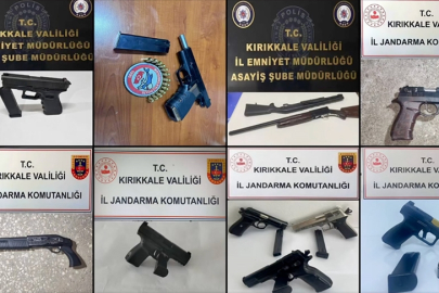 Ruhsatsız silah taşıyanlara yönelik "Mercek-24" operasyonlarında 1878 şüpheliye işlem yapıldı