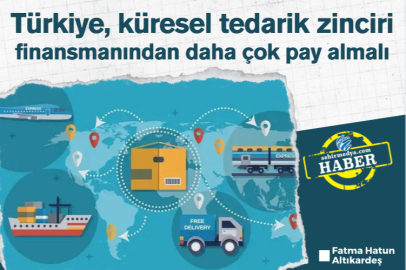 Türkiye, küresel tedarik zinciri finansmanından daha çok pay almalı