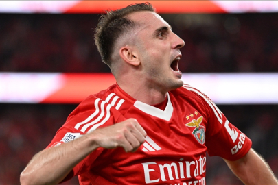 Kerem Aktürkoğlu Benfica kariyerine ilk 11'de, golle ve galibiyetle başladı