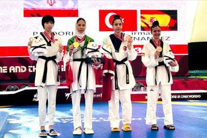 Milli tekvandocu Sıla Irmak Uzunçavdar, dünya üçüncüsü oldu