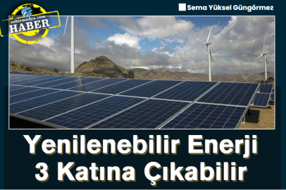 Yenilenebilir Enerji 3 Katına Çıkabilir