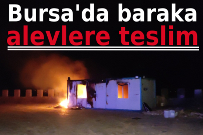 Bursa'da baraka alevlere teslim