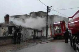 Bursa’da metruk binada çıkan yangın korkuttu