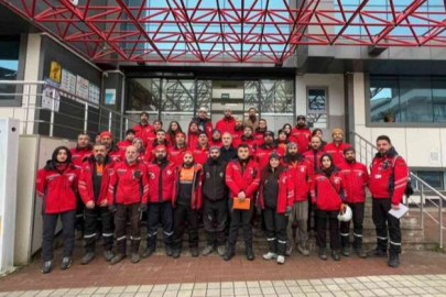 İNDAK ekibi deprem bölgesine hareket etti