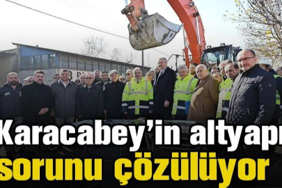 Karacabey’in altyapı sorunu çözülüyor