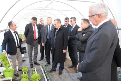 Mustafakemalpaşa MYO’ya yeni sera