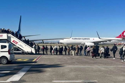 417 bin 199 kişi THY tarafından deprem bölgesinden tahliye edildi