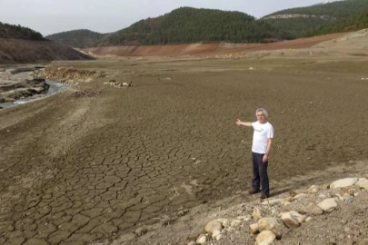 Bursa'nın 20 günlük suyu kaldı... Nilüfer Barajı şu anda bomboş