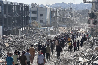 Gazze'deki hükümetten bölgenin kuzeyi için "acil güvenli koridor" çağrısı