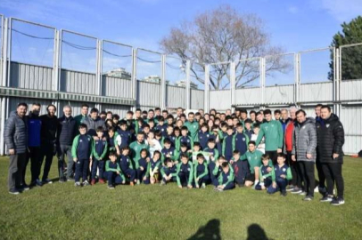 Sercan Yıldırım, Bursaspor’u ziyaret etti