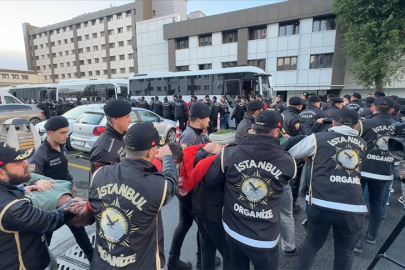 İstanbul'da düzenlenen "Kuyu-36" operasyonunda yakalanan 157 zanlı adliyede