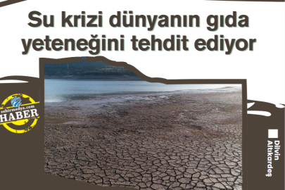 Su krizi dünyanın gıda yeteneğini tehdit ediyor