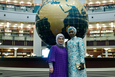 Emine Erdoğan'dan Senegal Cumhurbaşkanı Fay ve eşinin ziyaretine ilişkin paylaşım