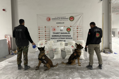 Gürbulak Sınır Kapısı’nda 4 buçuk tondan fazla uyuşturucu ele geçirildi
