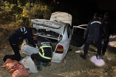 Otomobil şarampole yuvarlandı: 5 yaralı